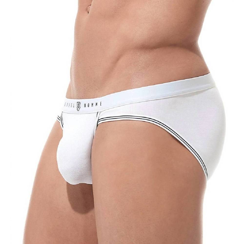NEW GREGG HOMME men's evoke micro modal brief in white